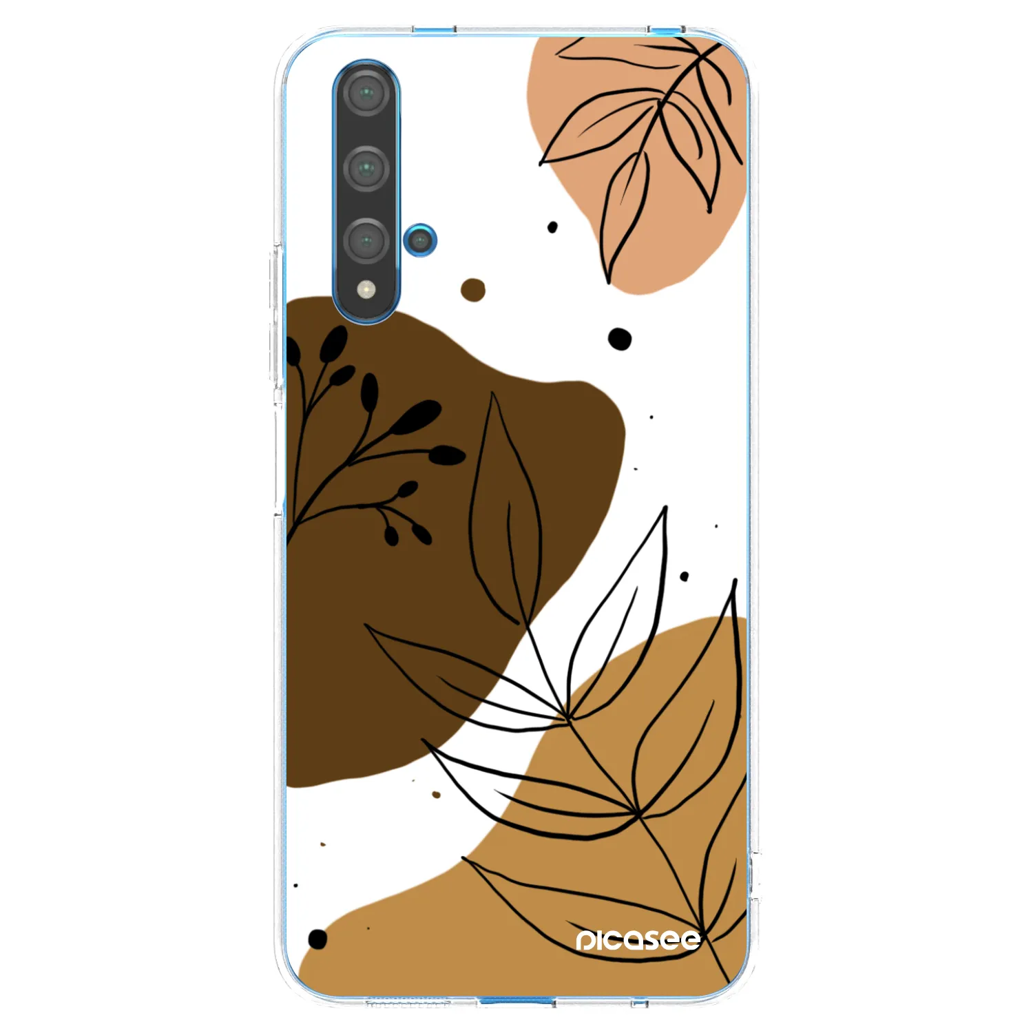 Picasee silikonski prozorni ovitek za Huawei Nova 5T - Boho style