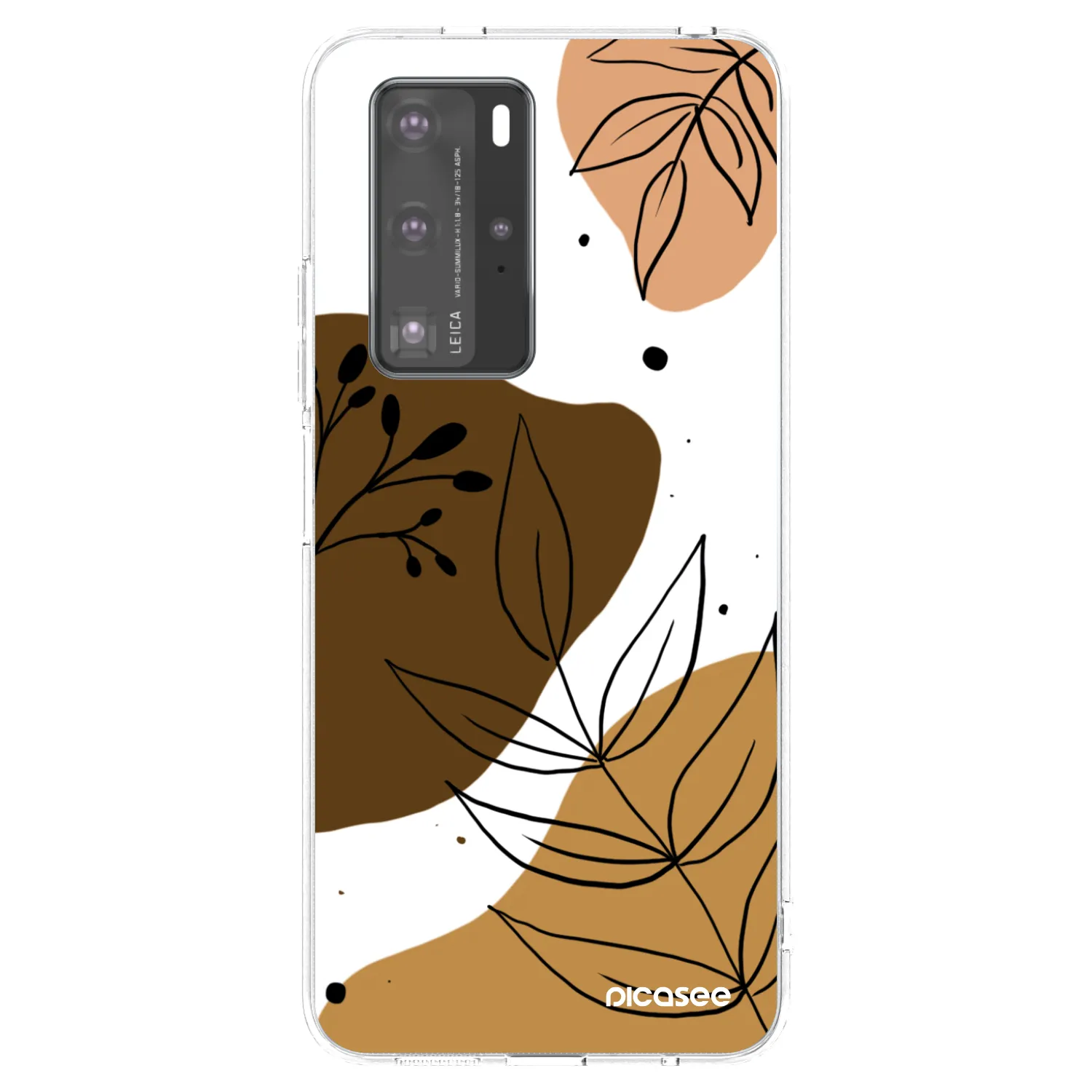 Picasee silikonski prozorni ovitek za Huawei P40 Pro - Boho style