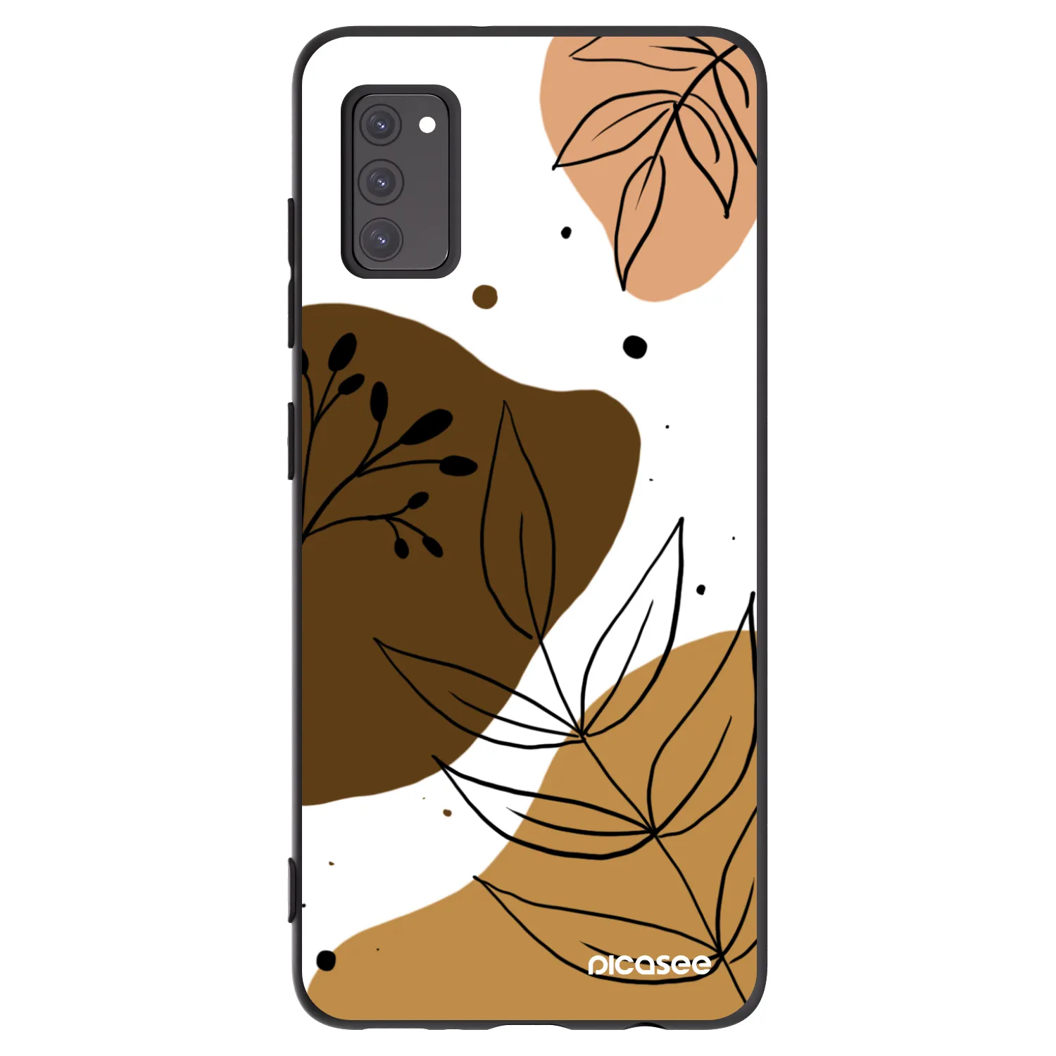 Picasee silikonski črni ovitek za Samsung Galaxy A41 A415F - Boho style
