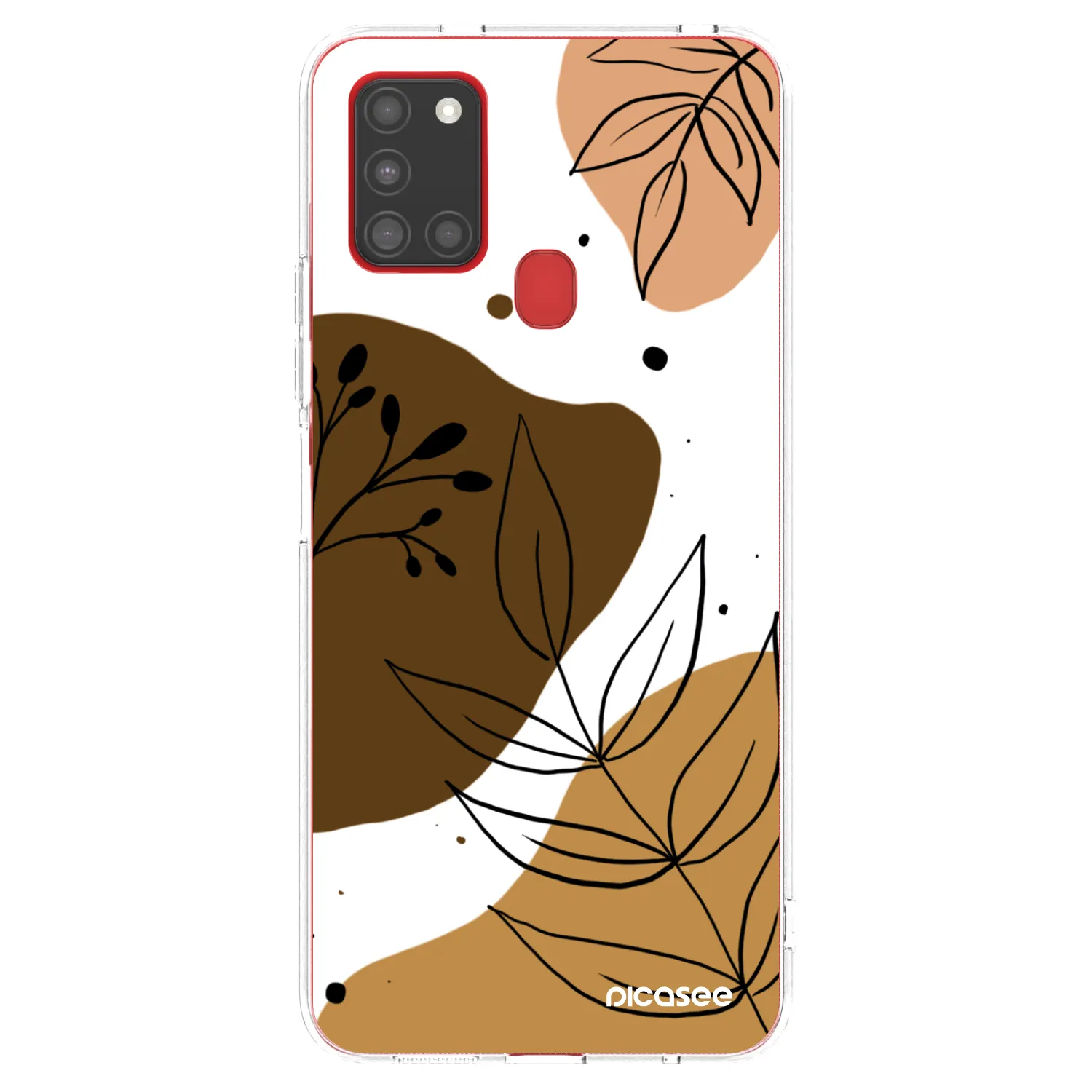 Picasee silikonski prozorni ovitek za Samsung Galaxy A21s - Boho style