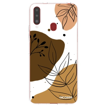 Picasee silikonski prozorni ovitek za Samsung Galaxy A20s - Boho style