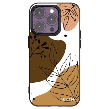 Picasee silikonski črni ovitek za Apple iPhone 14 Pro - Boho style