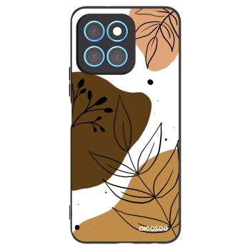 Picasee silikonski črni ovitek za Honor X8 5G - Boho style