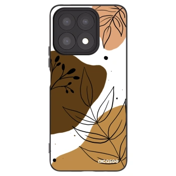 Picasee silikonski črni ovitek za Honor X8a - Boho style