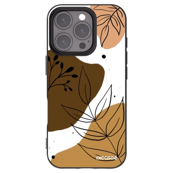 Picasee silikonski črni ovitek za Apple iPhone 16 Pro - Boho style