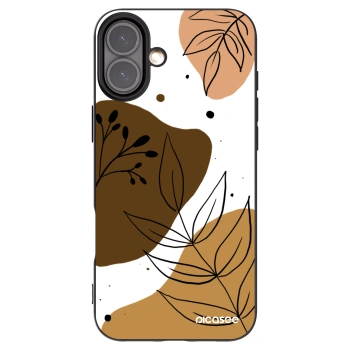 Picasee silikonski črni ovitek za Apple iPhone 16 Plus - Boho style