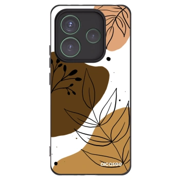 Picasee silikonski črni ovitek za Xiaomi Redmi Note 14 5G - Boho style