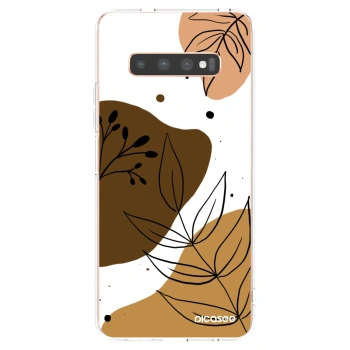 Picasee silikonski prozorni ovitek za Samsung Galaxy S10 Plus G975 - Boho style