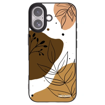 Picasee silikonski črni ovitek za Apple iPhone 17 - Boho style