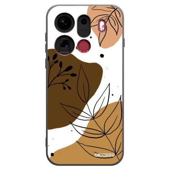 Picasee silikonski črni ovitek za OPPO Find X9 Pro - Boho style