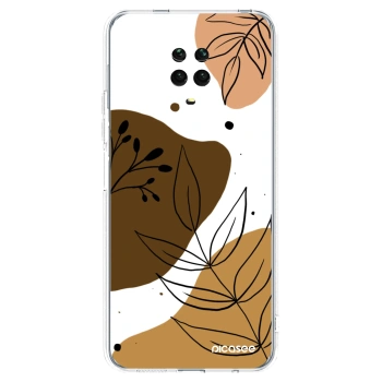 Picasee silikonski prozorni ovitek za Xiaomi Redmi Note 9S - Boho style