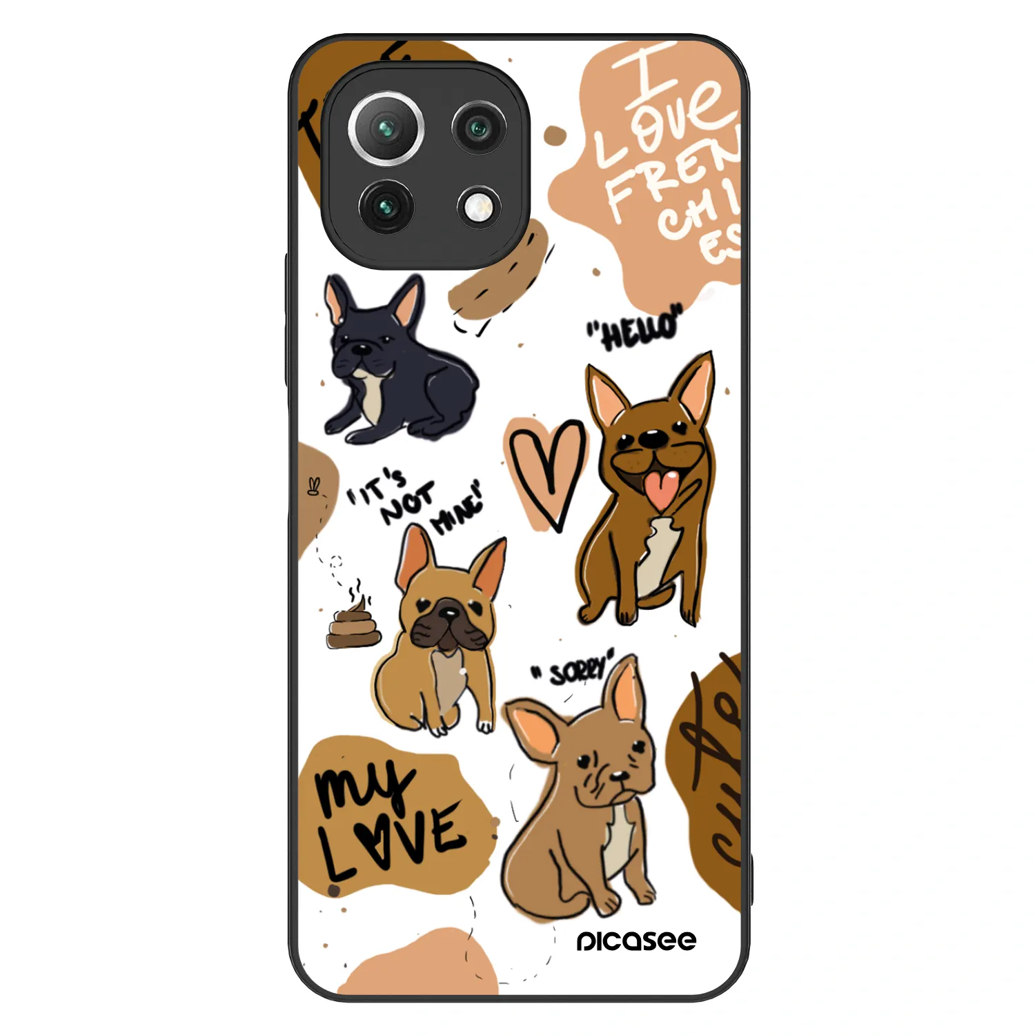 Picasee ULTIMATE CASE za Xiaomi Mi 11 Lite - Frenchies