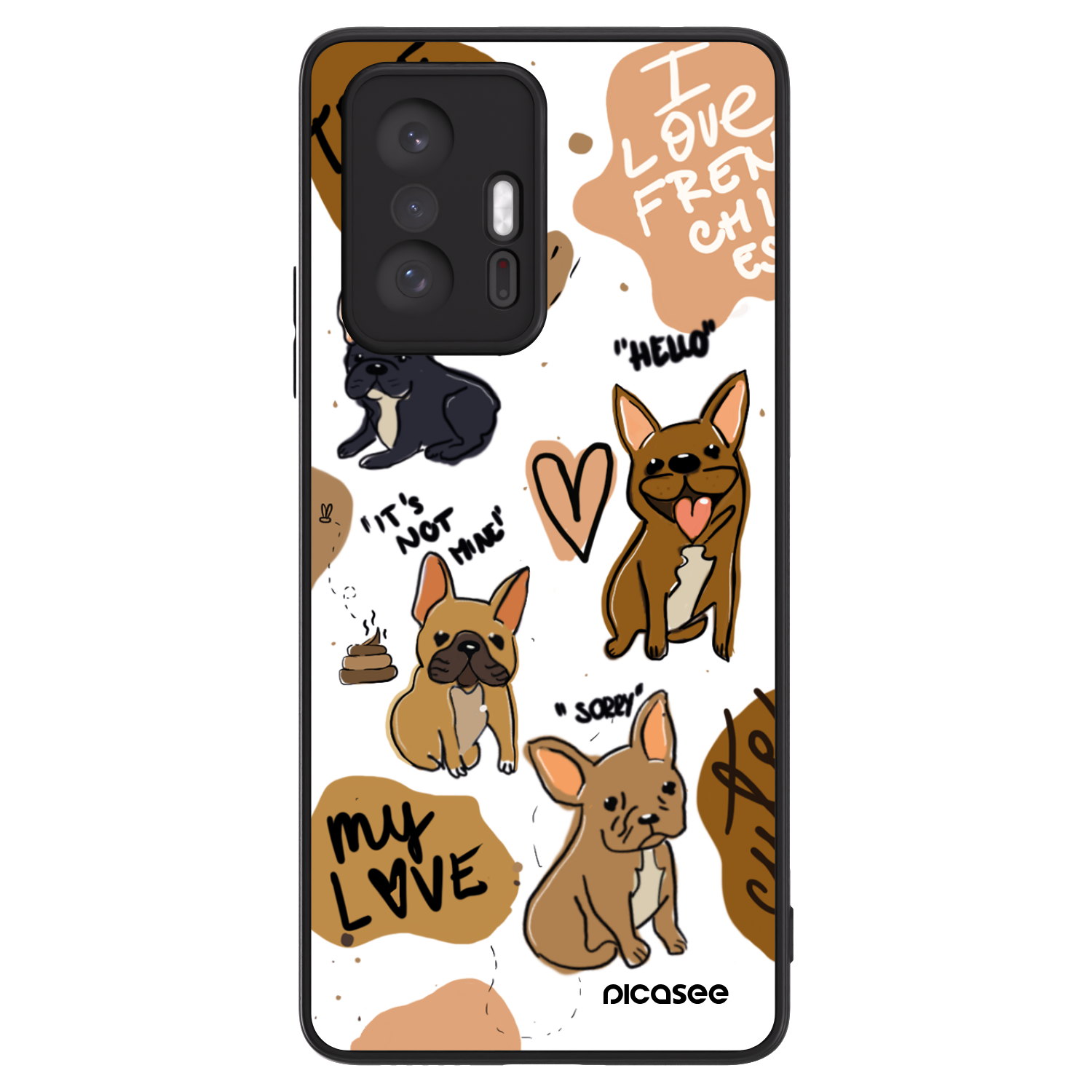 Picasee ULTIMATE CASE za Xiaomi 11T Pro - Frenchies
