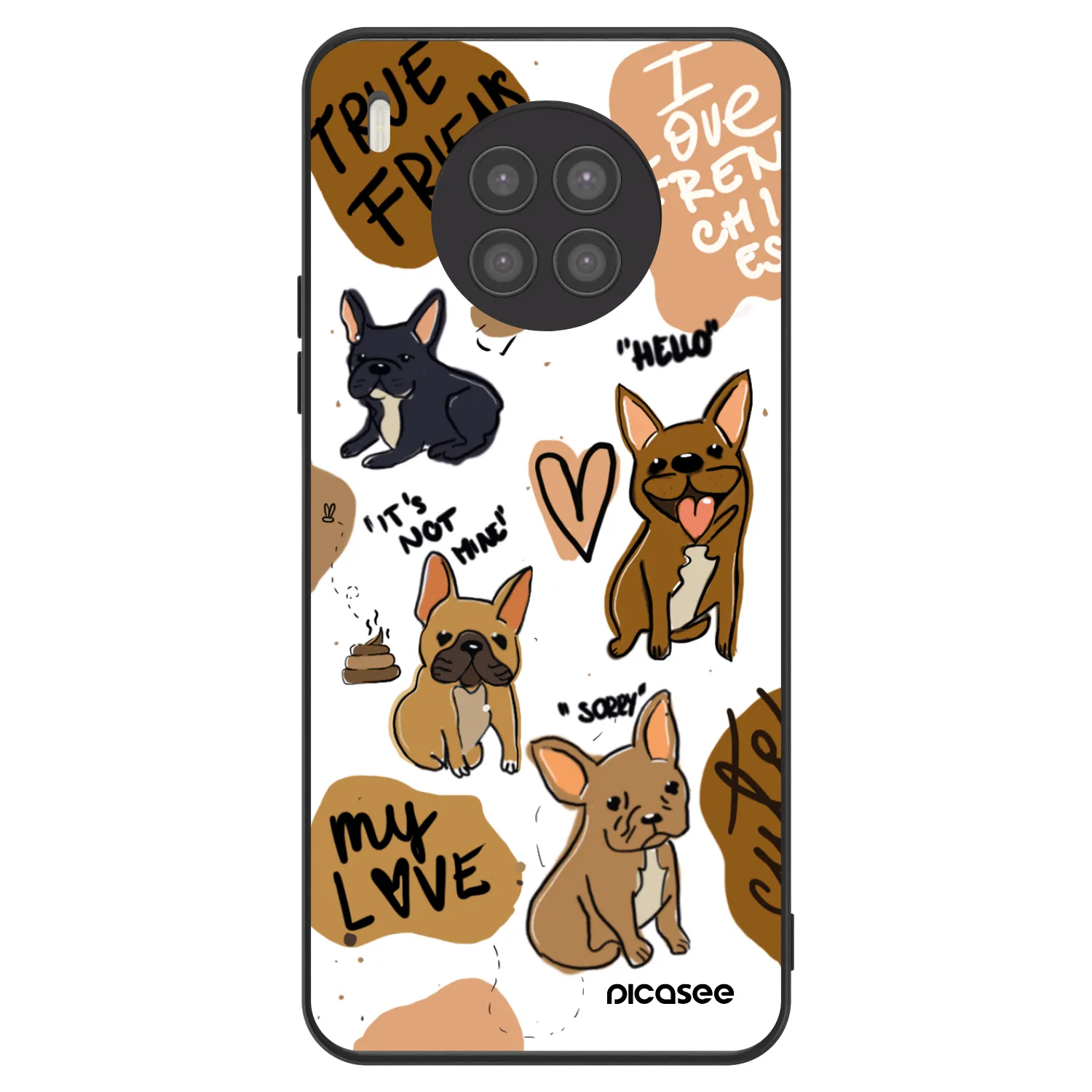 Picasee ULTIMATE CASE za Huawei Nova 8i - Frenchies