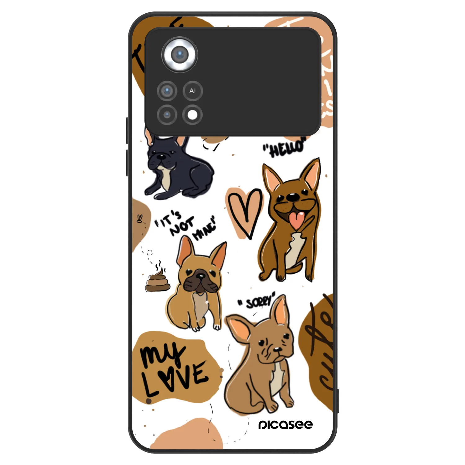 Picasee ULTIMATE CASE za Xiaomi Poco X4 Pro 5G - Frenchies