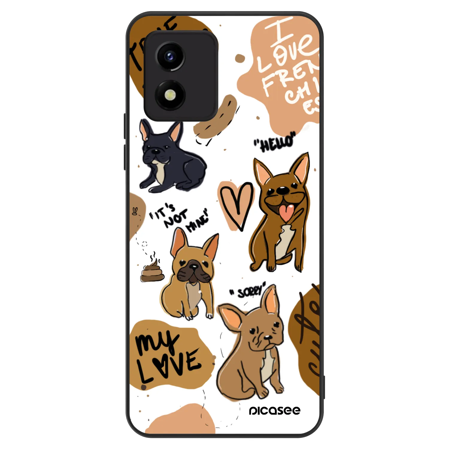 Picasee ULTIMATE CASE za Vivo Y01 - Frenchies