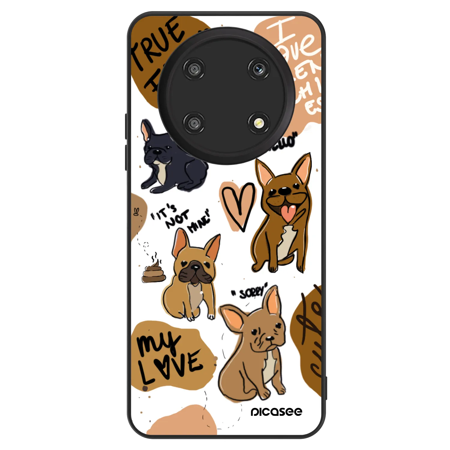 Picasee ULTIMATE CASE za Honor Magic4 Lite 5G - Frenchies