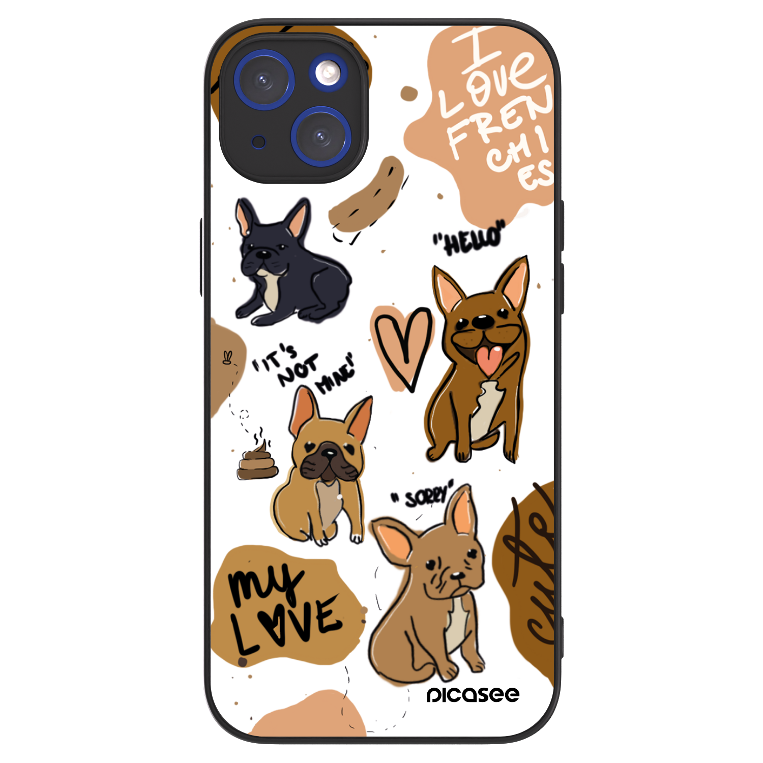 Picasee ULTIMATE CASE za Apple iPhone 14 Plus - Frenchies