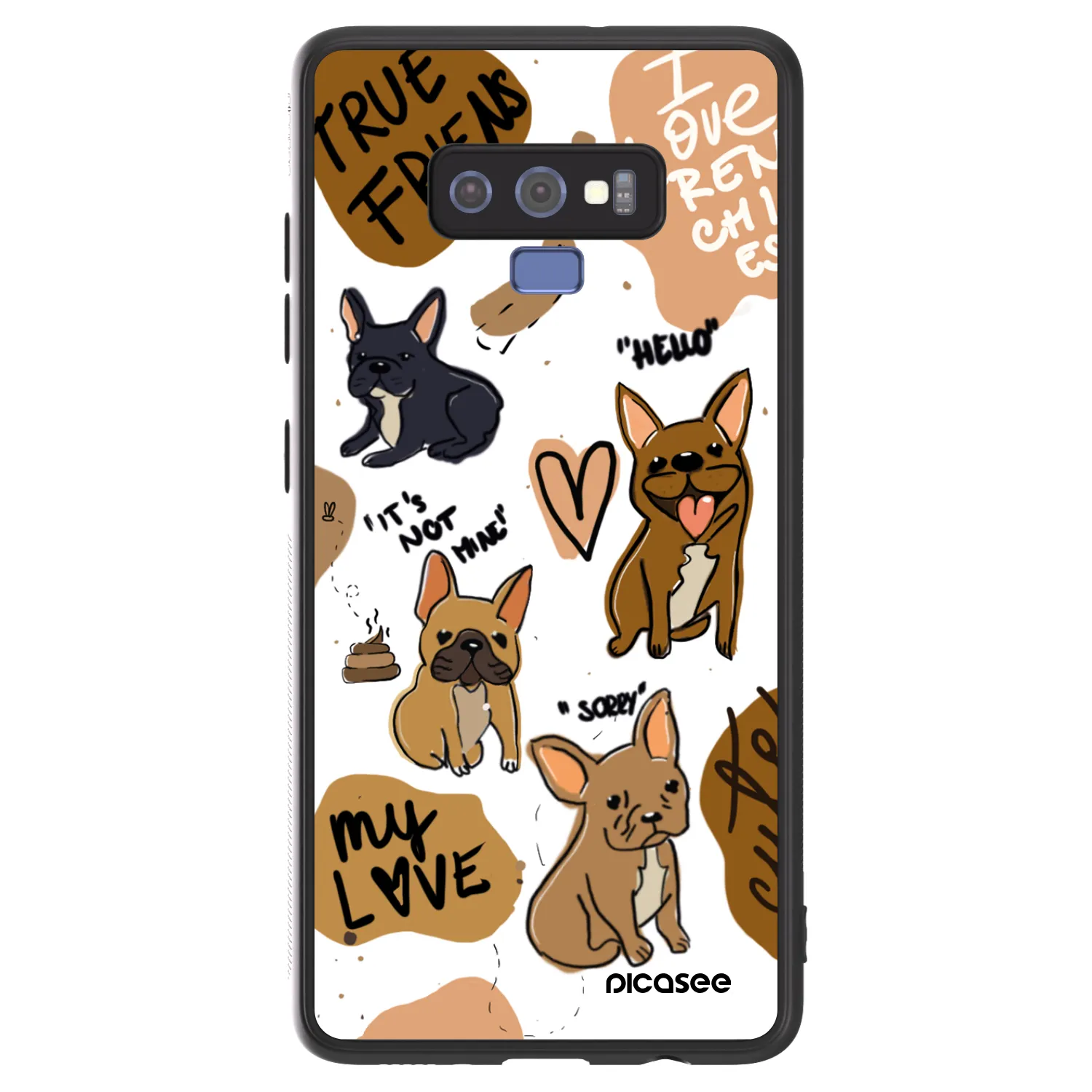 Picasee ULTIMATE CASE za Samsung Galaxy Note 9 N960F - Frenchies