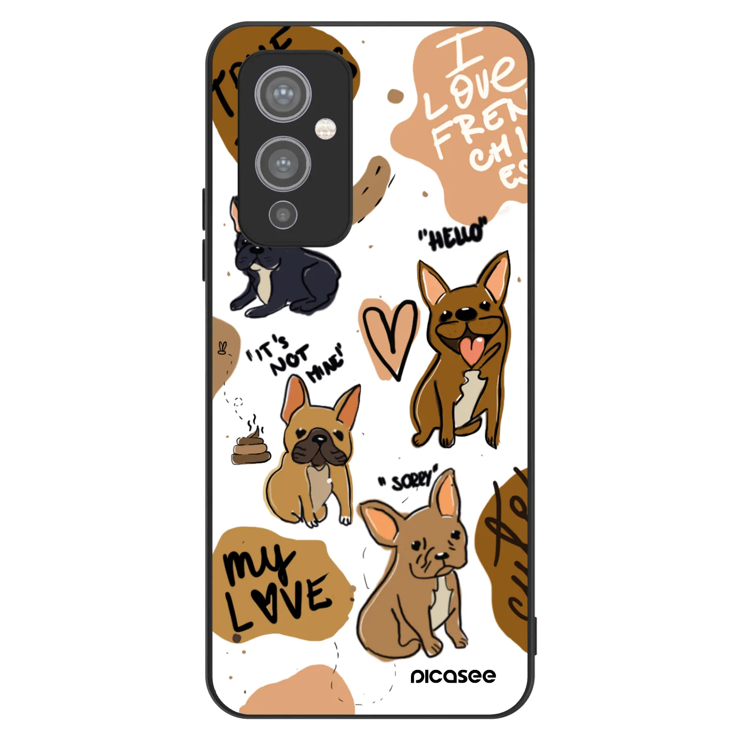 Picasee ULTIMATE CASE za OnePlus 9 - Frenchies