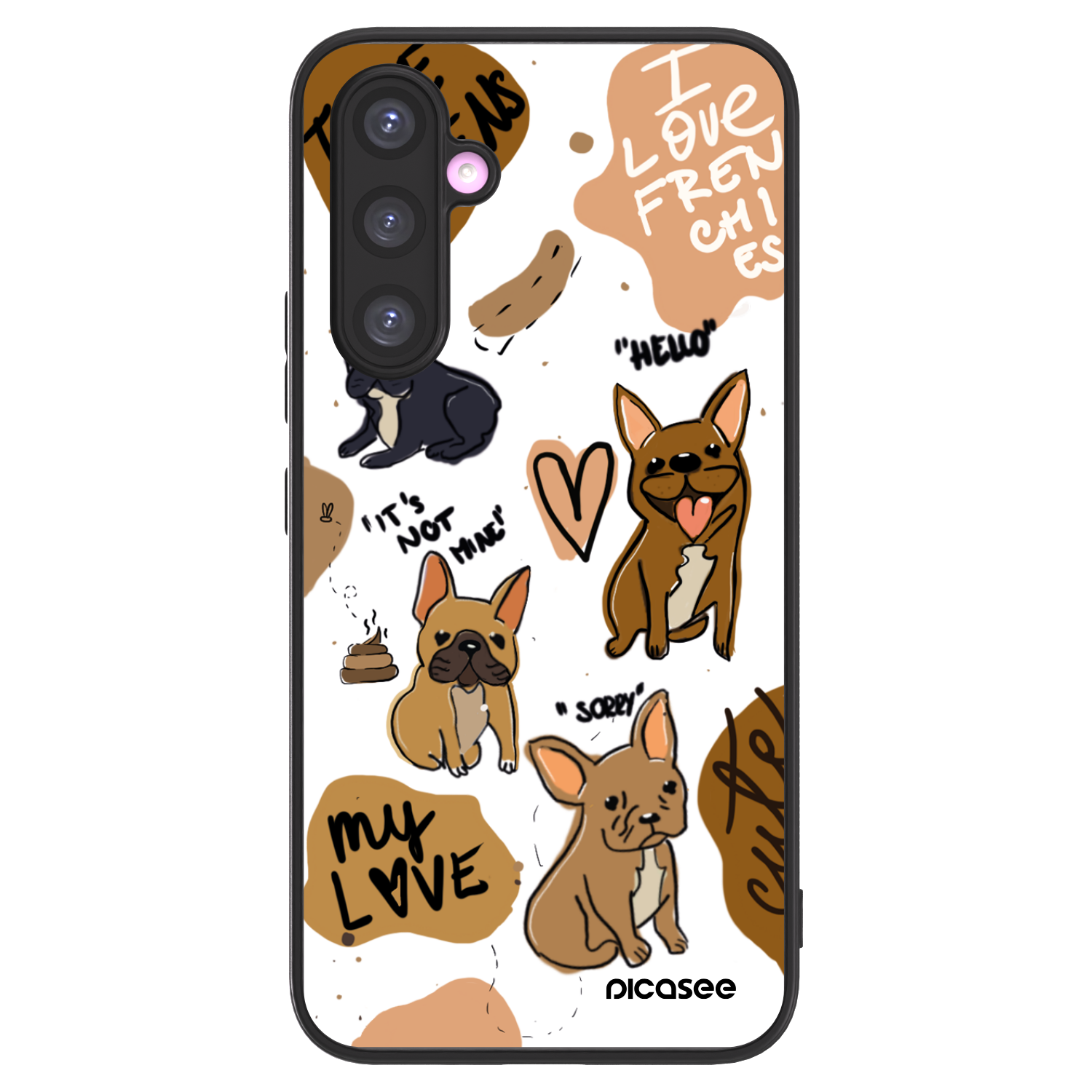 Picasee ULTIMATE CASE za Samsung Galaxy A54 5G A546B - Frenchies