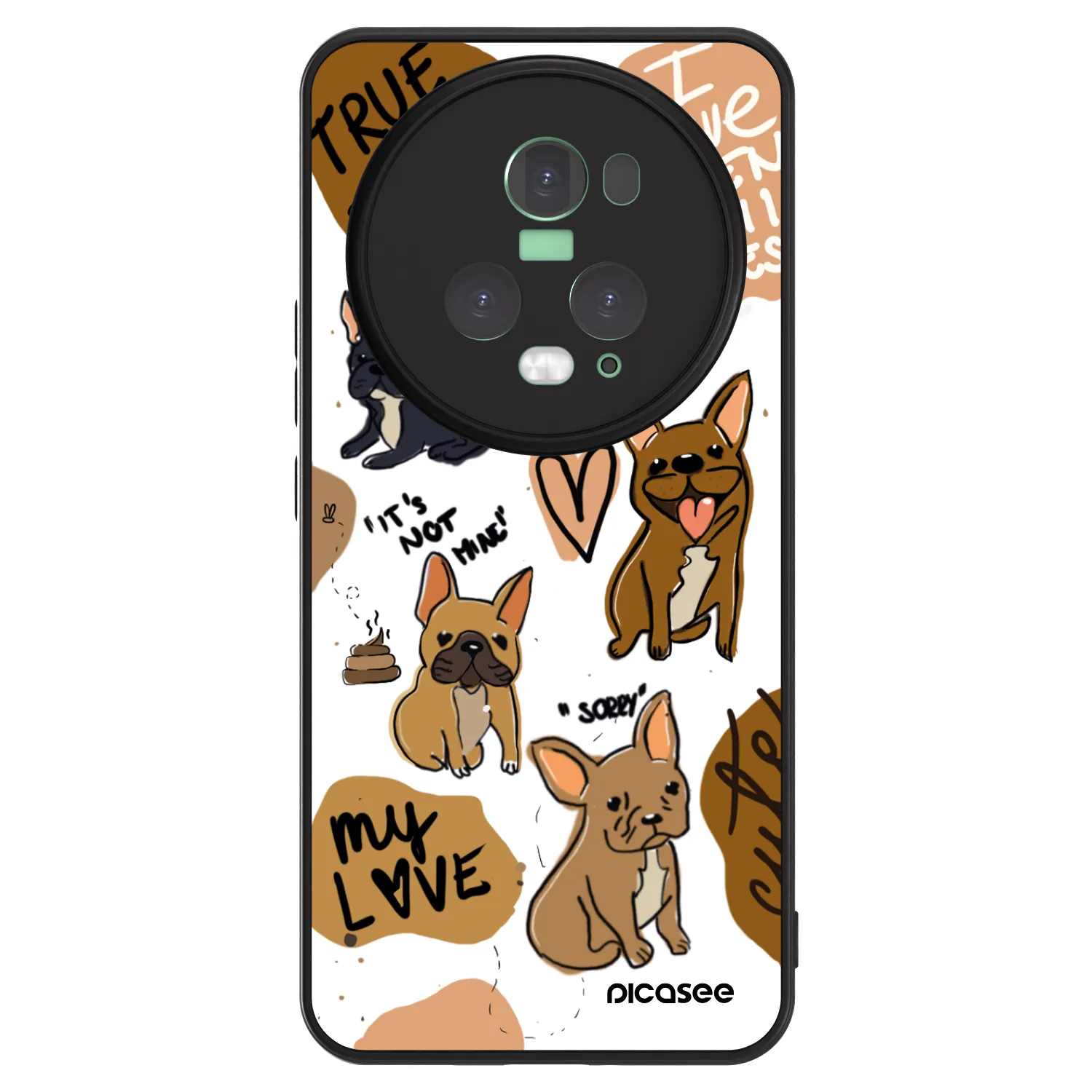 Picasee ULTIMATE CASE za Honor Magic5 Pro - Frenchies