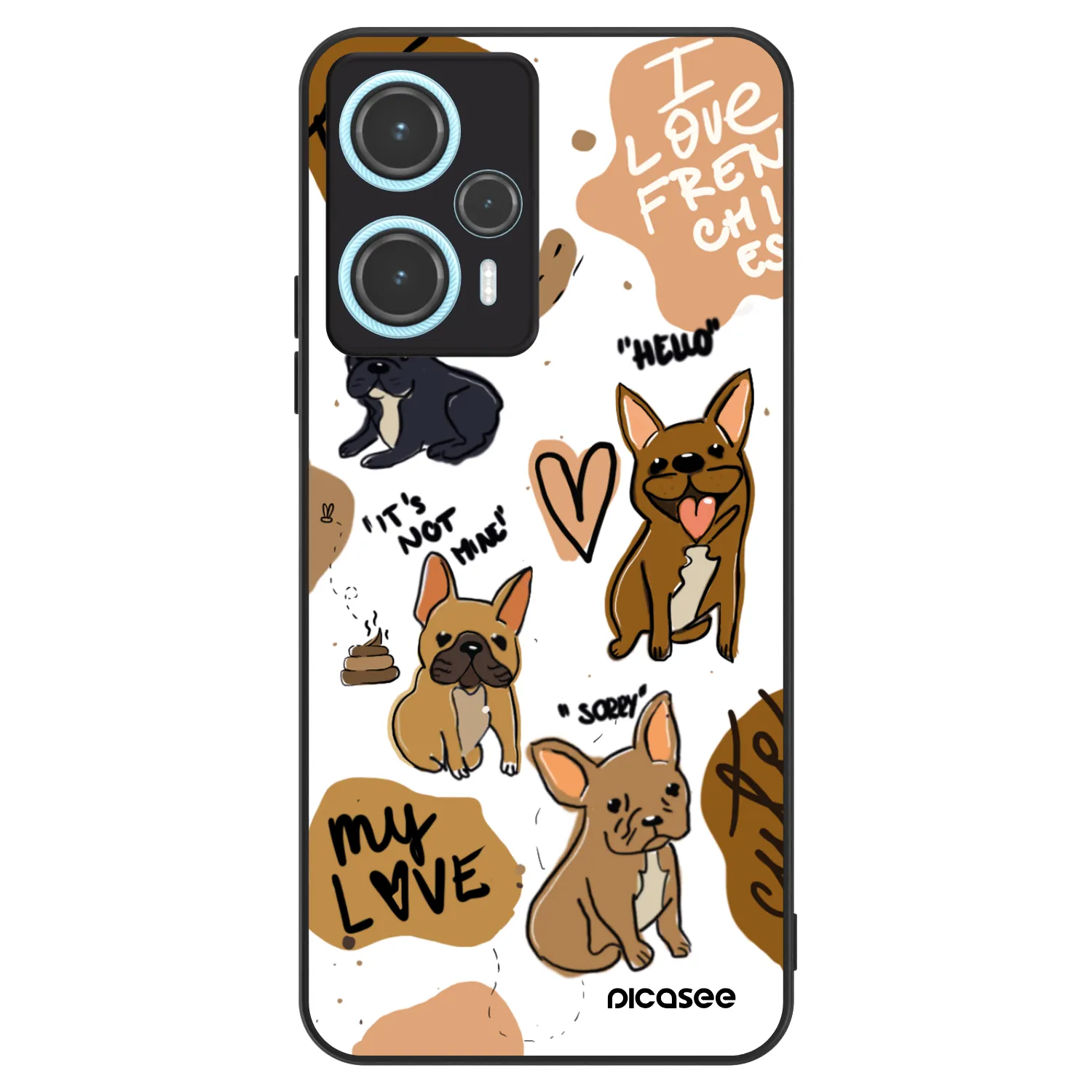 Picasee ULTIMATE CASE za Xiaomi Poco F5 - Frenchies