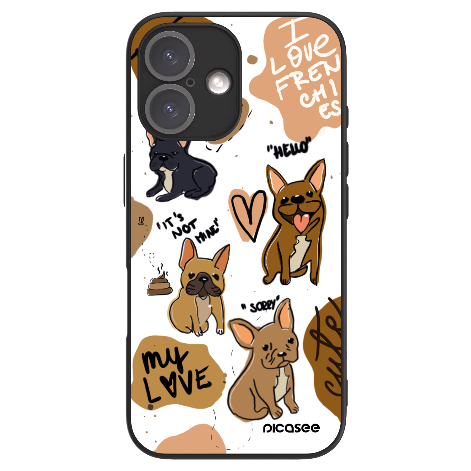 Picasee ULTIMATE CASE za Apple iPhone 16 - Frenchies