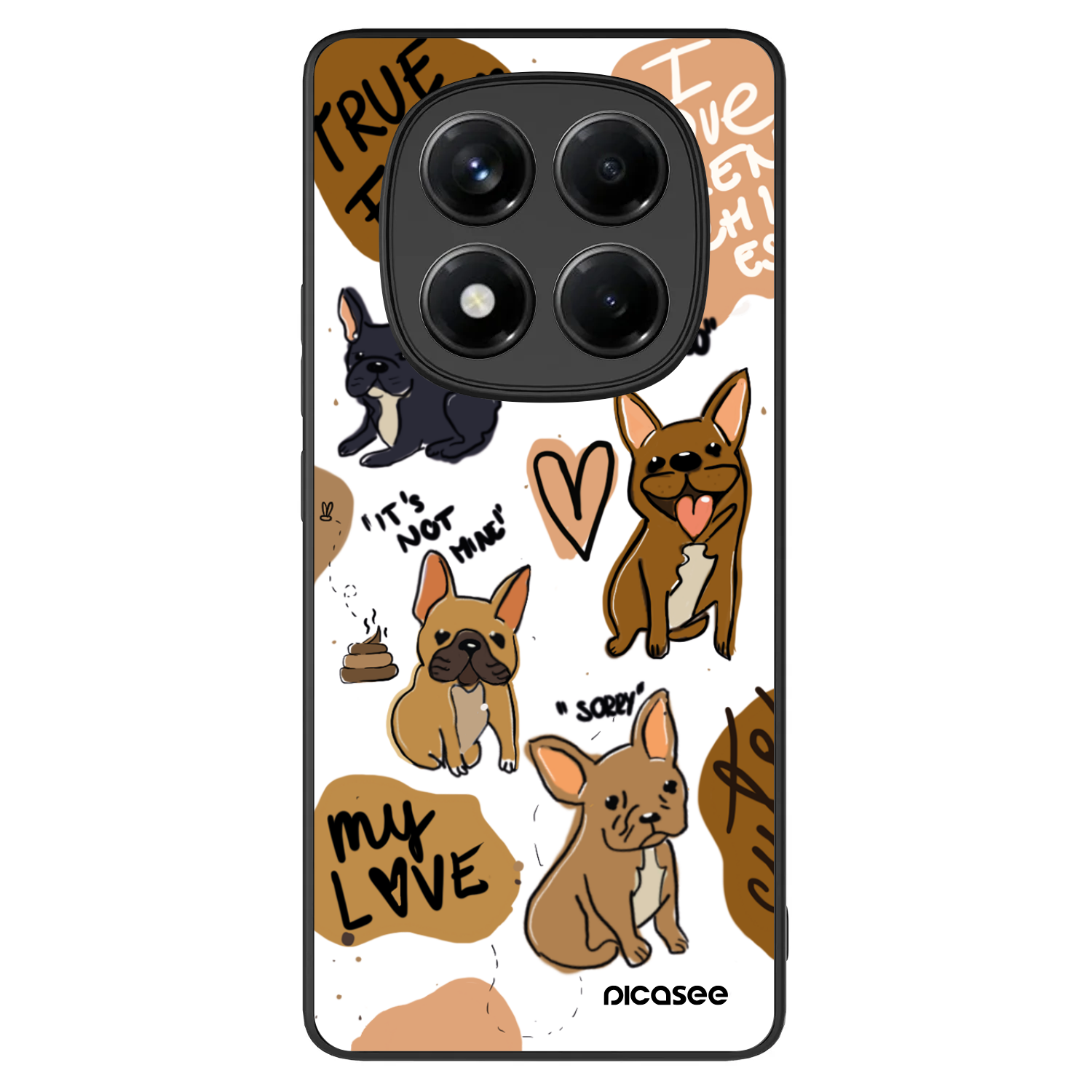 Picasee ULTIMATE CASE za Xiaomi Redmi Note 14 Pro+ 5G - Frenchies