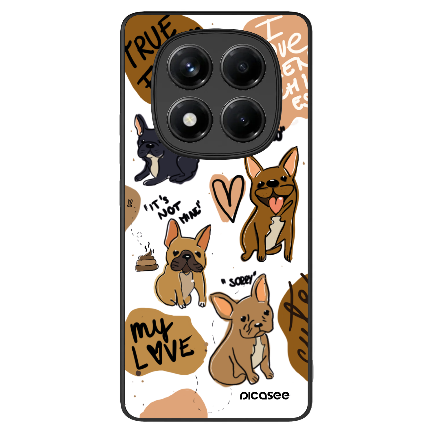Picasee ULTIMATE CASE za Xiaomi Redmi Note 14 Pro 4G - Frenchies