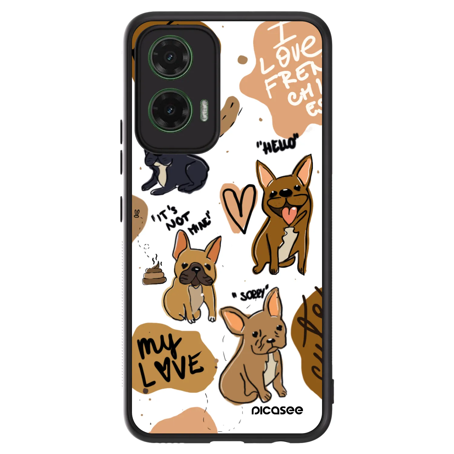 Picasee ULTIMATE CASE za Motorola Moto G35 5G - Frenchies