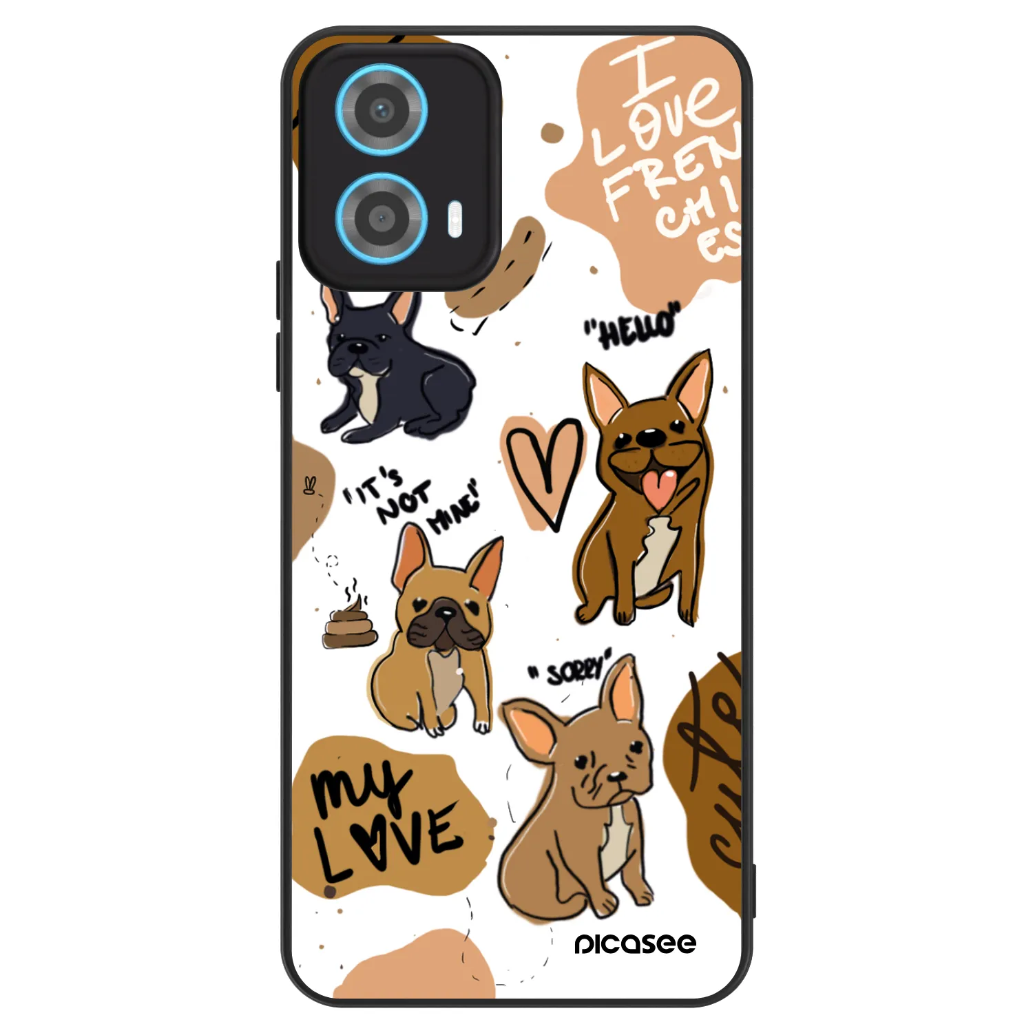 Picasee ULTIMATE CASE za Motorola Moto G34 5G - Frenchies