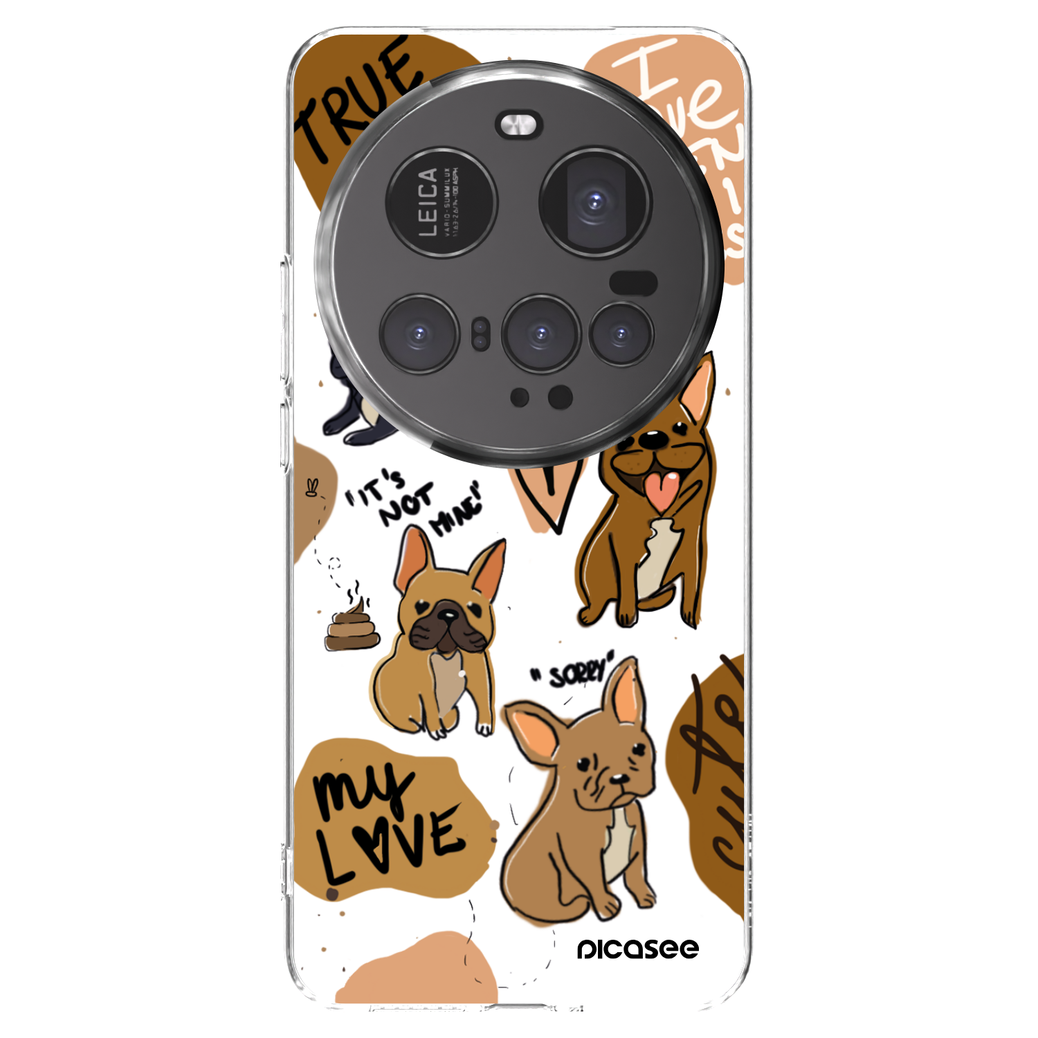 Picasee silikonski prozorni ovitek za Xiaomi 15 Ultra - Frenchies