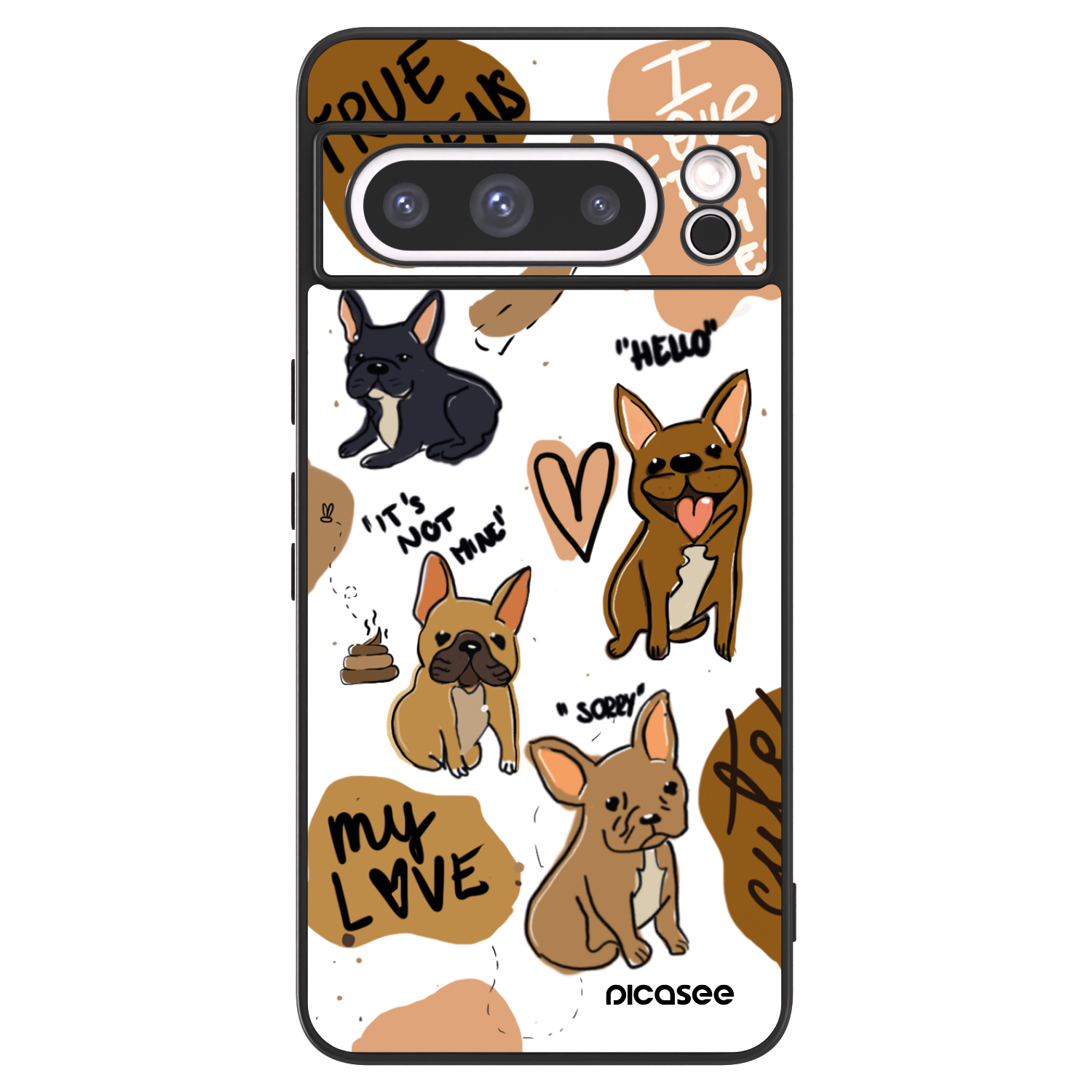 Picasee ULTIMATE CASE za Google Pixel 8 Pro - Frenchies