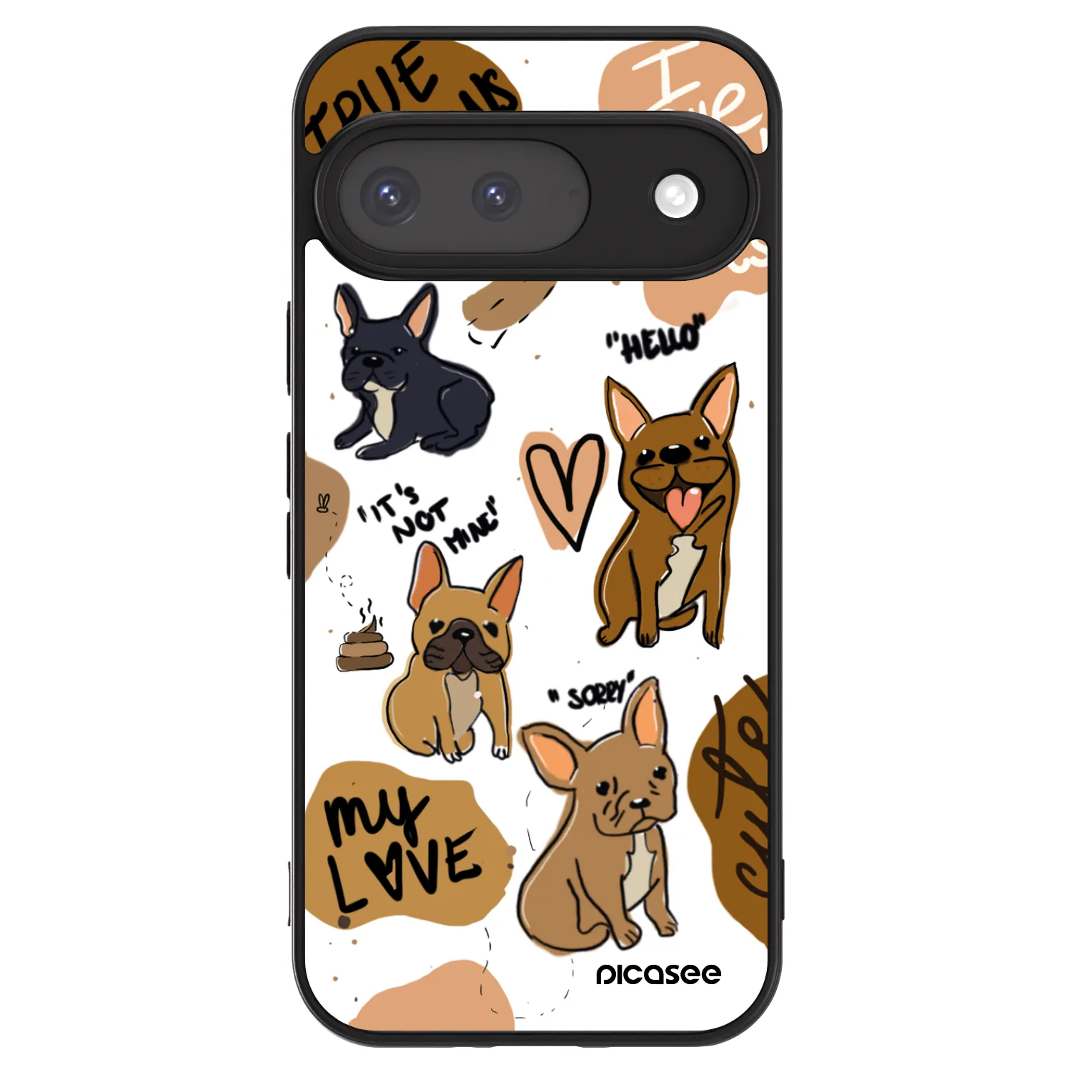 Picasee ULTIMATE CASE za Google Pixel 9 - Frenchies