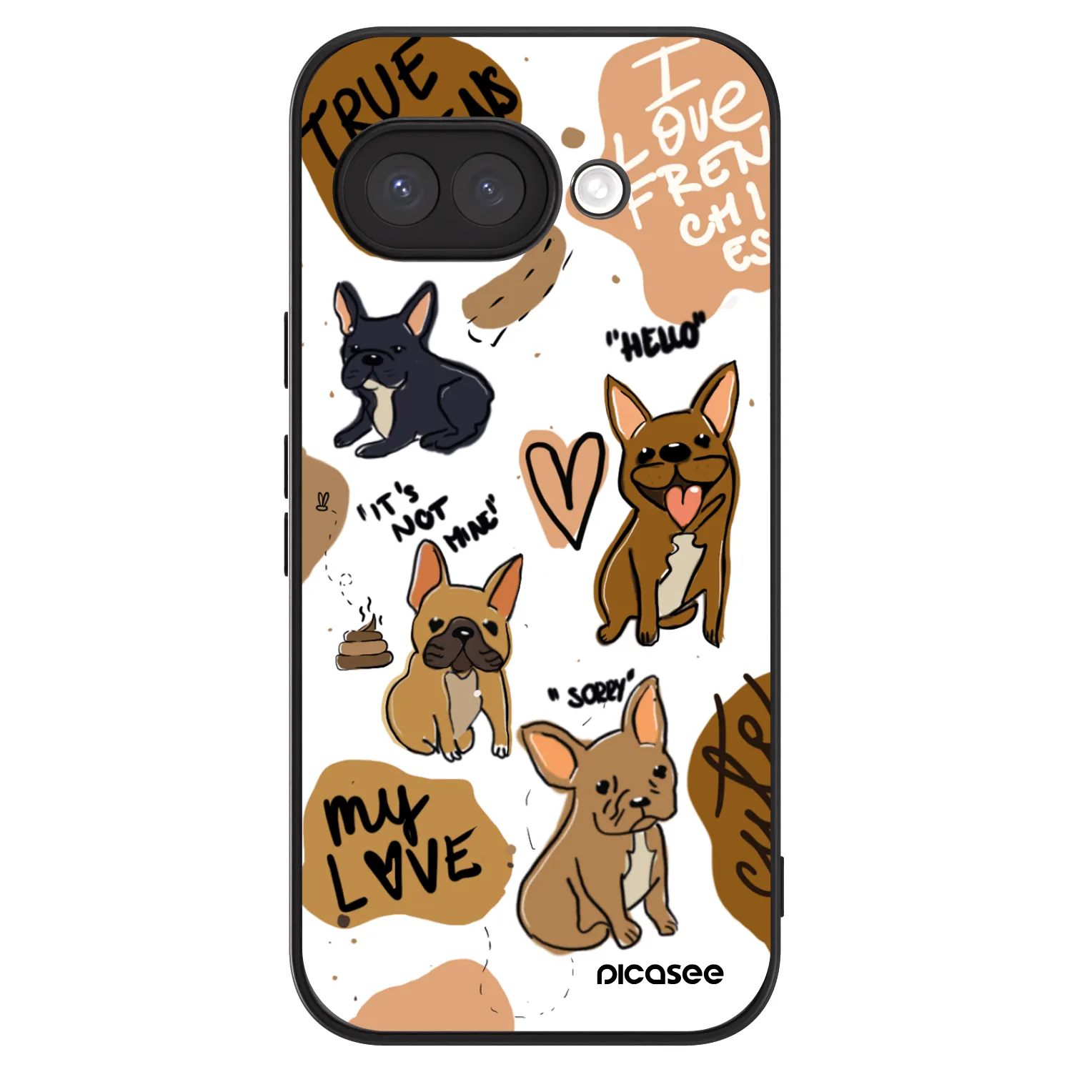 Picasee ULTIMATE CASE za Google Pixel 9a - Frenchies