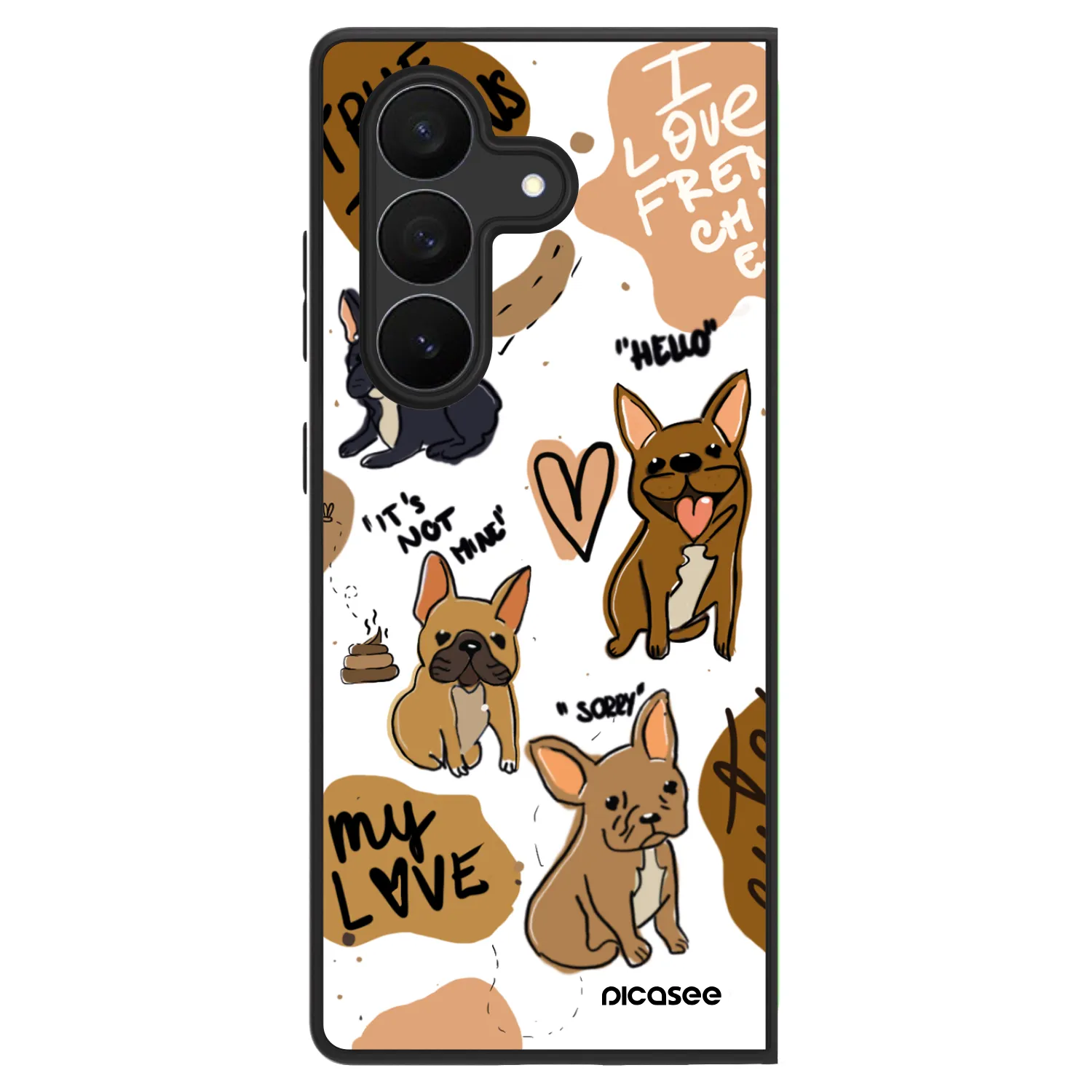 Picasee ULTIMATE CASE za Samsung Galaxy Z Fold7 5G - Frenchies