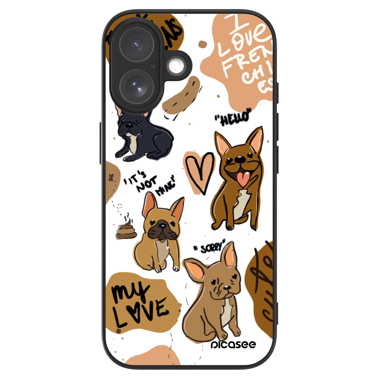 Picasee ULTIMATE CASE MagSafe za Apple iPhone 17 - Frenchies