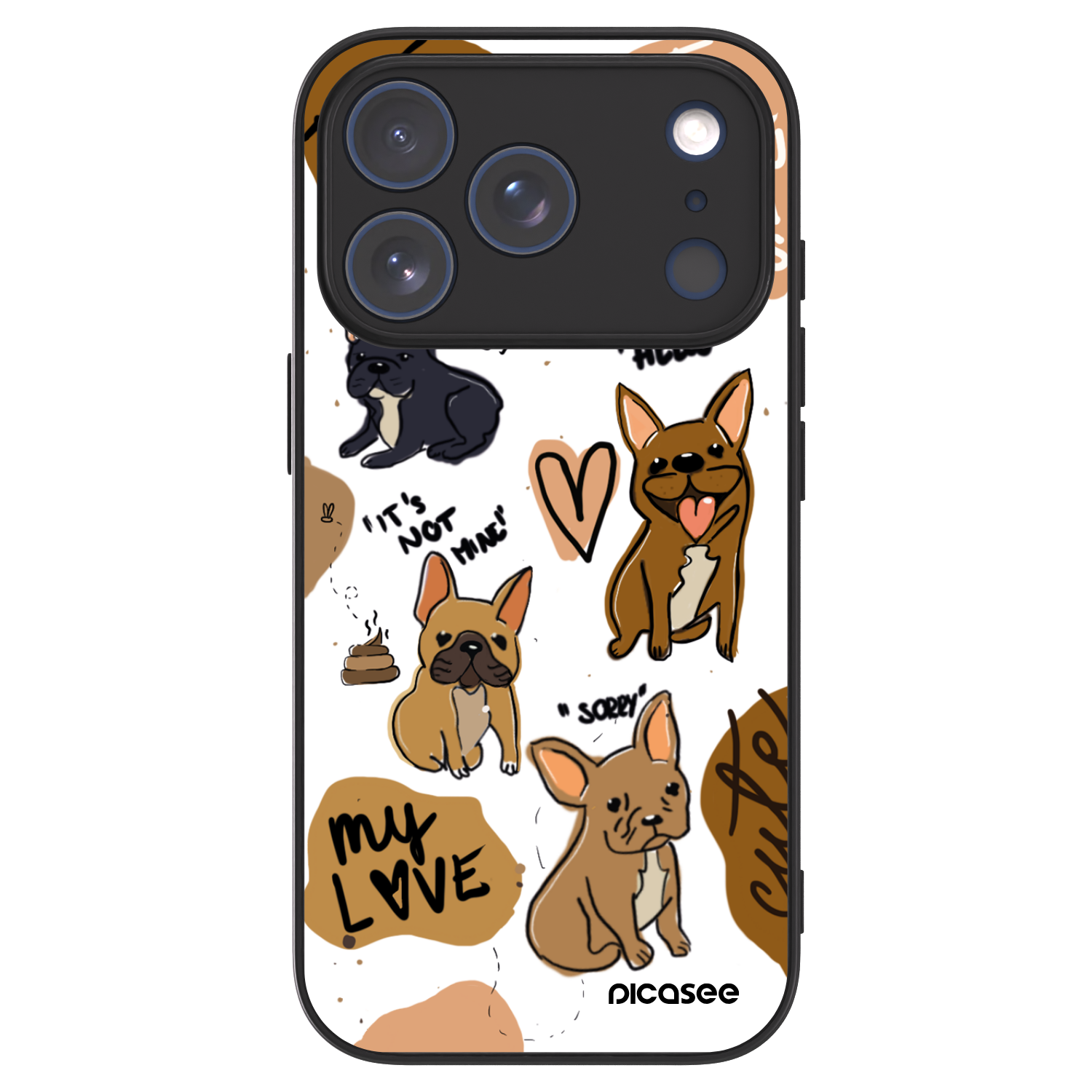 Picasee ULTIMATE CASE za Apple iPhone 17 Pro - Frenchies