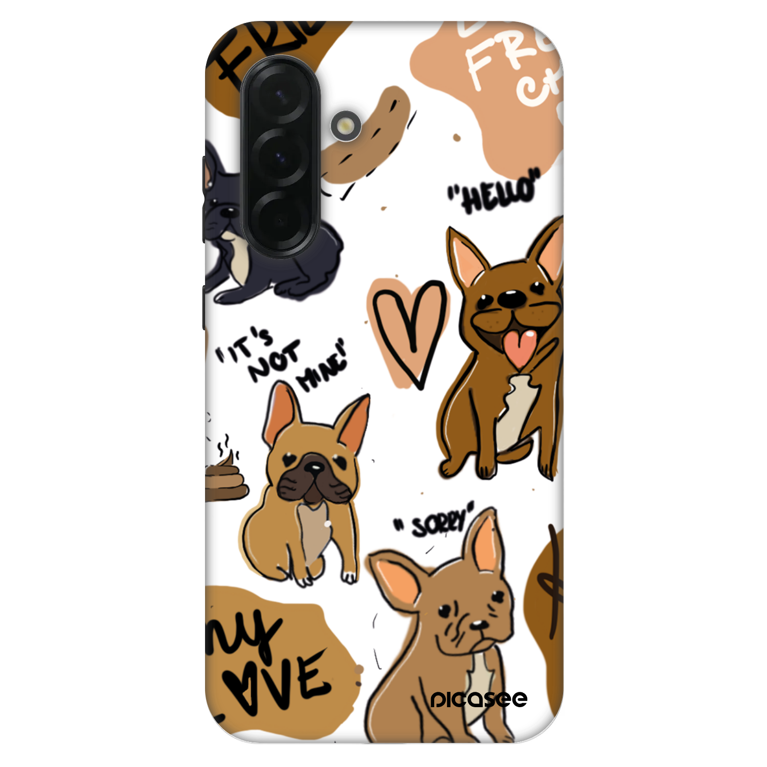Picasee Fashion Case za Samsung Galaxy A36 5G - Frenchies