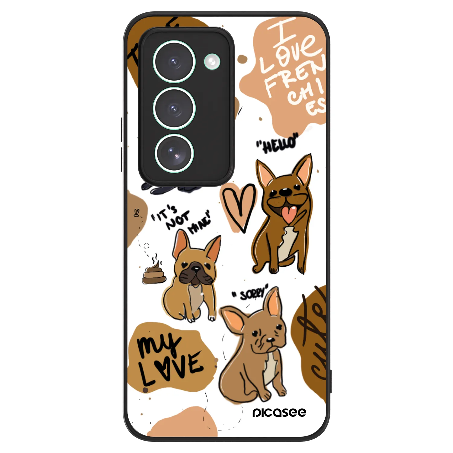 Picasee ULTIMATE CASE za Xiaomi Redmi 15 5G - Frenchies