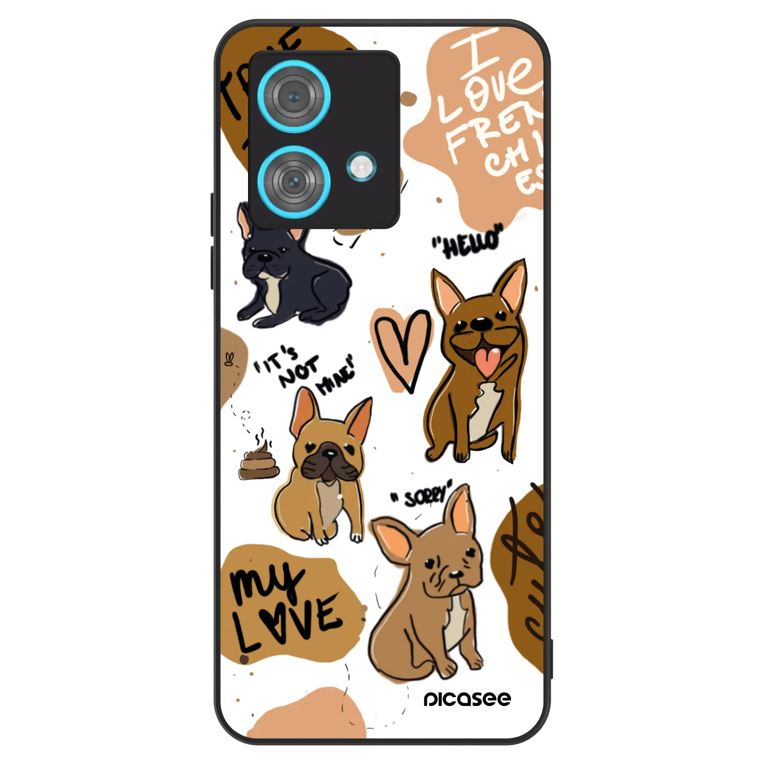 Picasee ULTIMATE CASE za Motorola Edge 40 Neo - Frenchies
