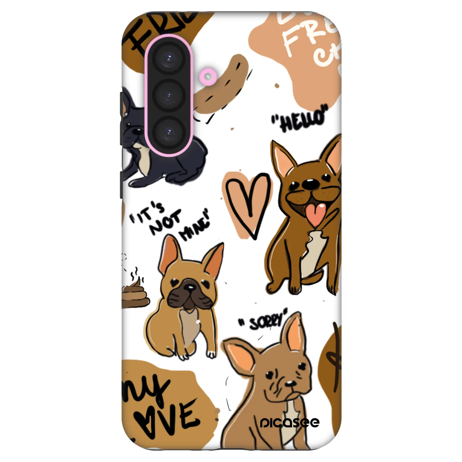 Picasee Fashion Case za Samsung Galaxy A56 5G A566B - Frenchies
