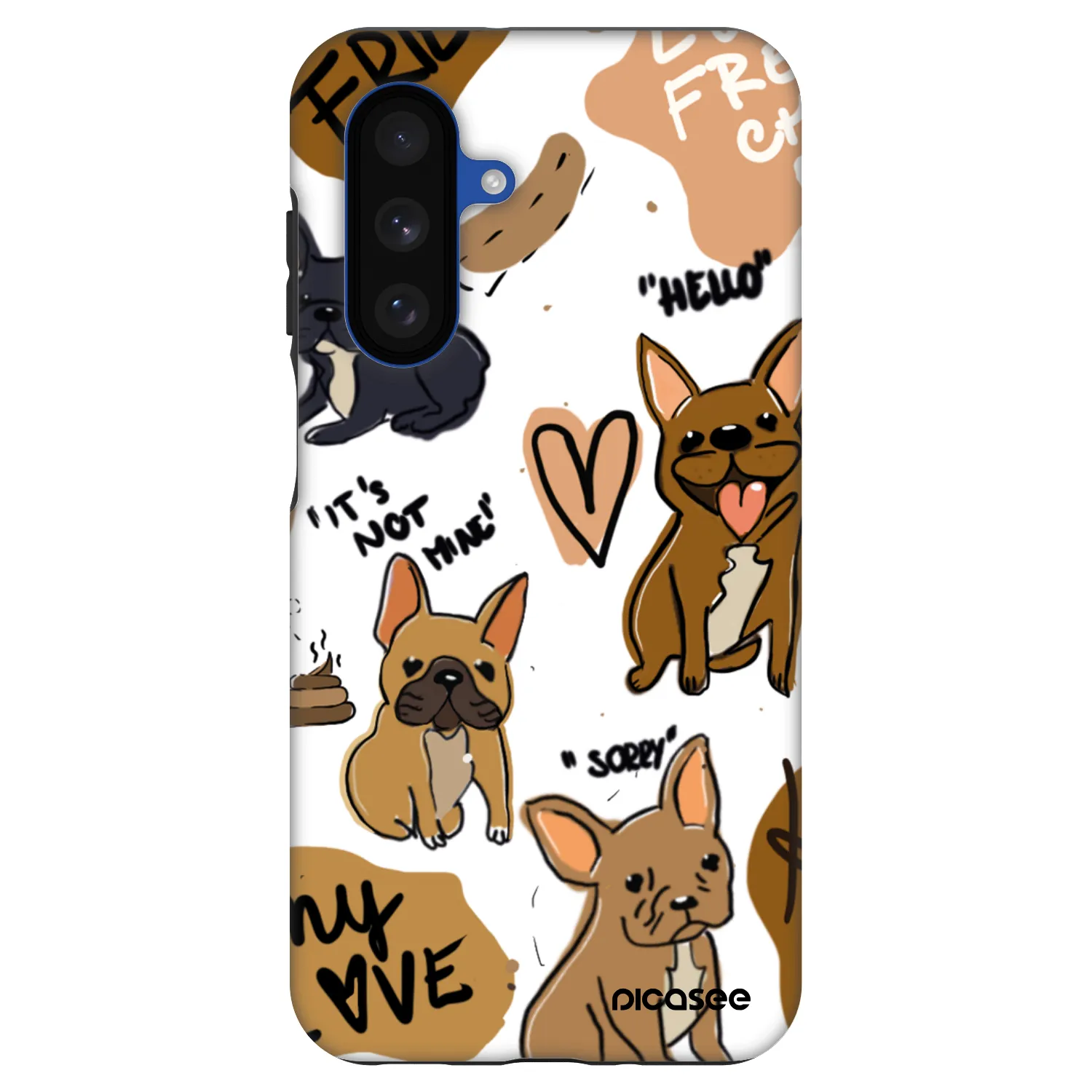 Picasee Fashion Case za Samsung Galaxy A17 5G - Frenchies
