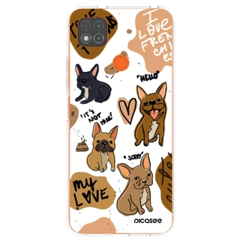 Picasee silikonski prozorni ovitek za Xiaomi Redmi 9C - Frenchies