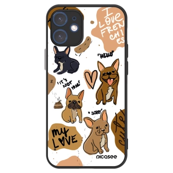 Picasee ULTIMATE CASE za Apple iPhone 12 mini - Frenchies