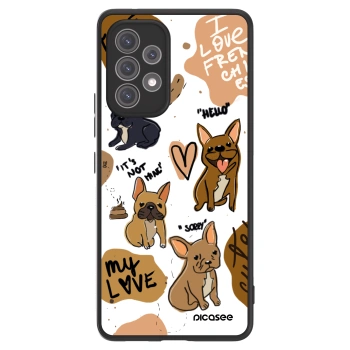Picasee ULTIMATE CASE za Samsung Galaxy A52 5G A525F - Frenchies