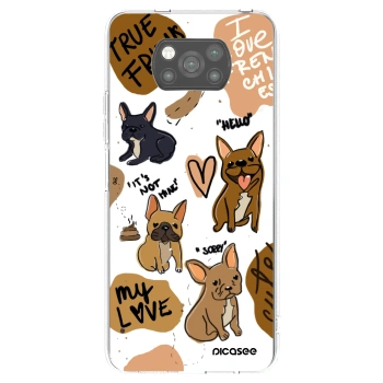 Picasee silikonski črni ovitek za Xiaomi Poco X3 Pro - Frenchies
