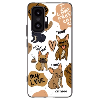 Picasee silikonski črni ovitek za Xiaomi 11T Pro - Frenchies