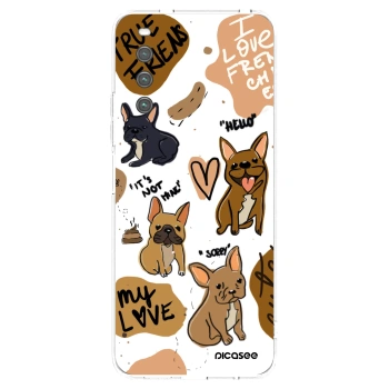 Picasee silikonski prozorni ovitek za Sony Xperia 10 IV 5G - Frenchies